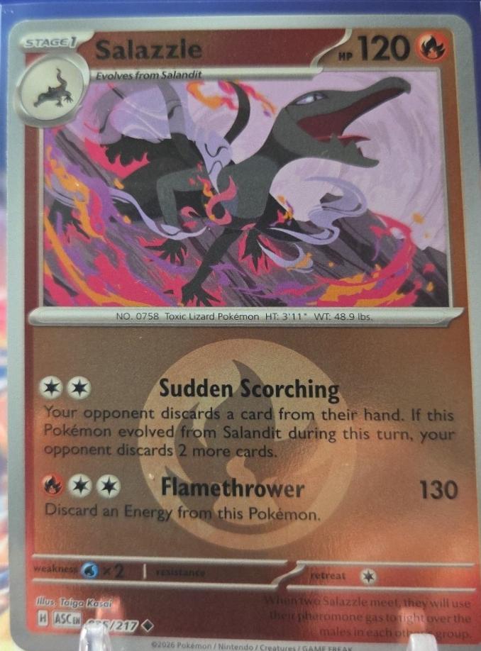 Ascended Heroes Salazzle [Energy] Pokémon card
